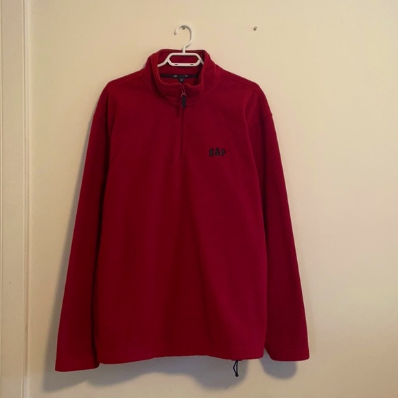 Vintage Gap Fleece Quarter Zip Sweatshirt - Picture 1 of 7